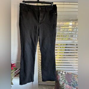 Talbots Black Bootcut jeans women size 14